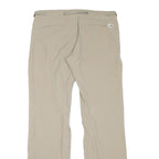 THE NORTH FACE Womens Beige Cotton Blend Regular Straight Trousers W31 L31