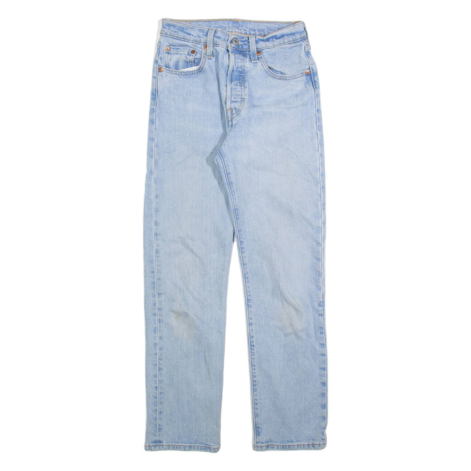LEVI'S 501 Jeans Mens Blue Regular Straight W24 L28