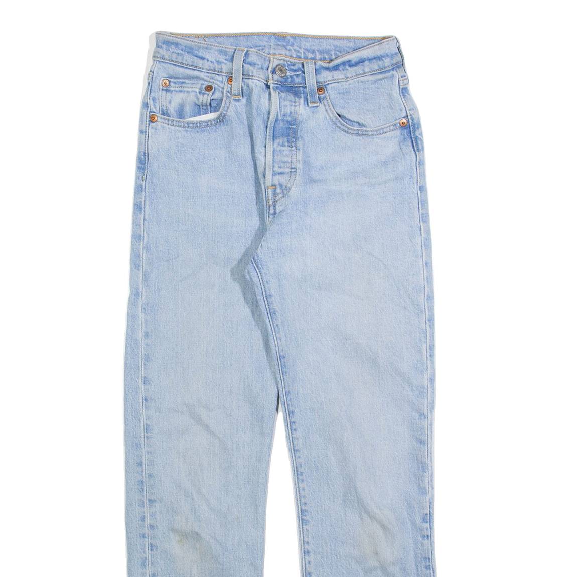 LEVI'S 501 Jeans Mens Blue Regular Straight W24 L28
