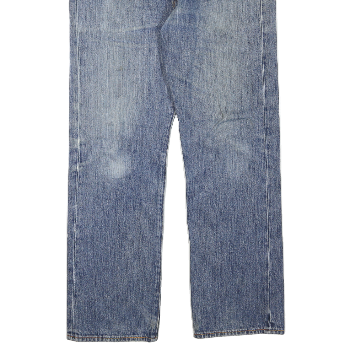 LEVI'S 501 Mens Jeans Blue Regular Straight Denim Medium Wash W36 L30 Classic