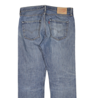 LEVI'S 501 Mens Jeans Blue Regular Straight Denim Medium Wash W36 L30 Classic