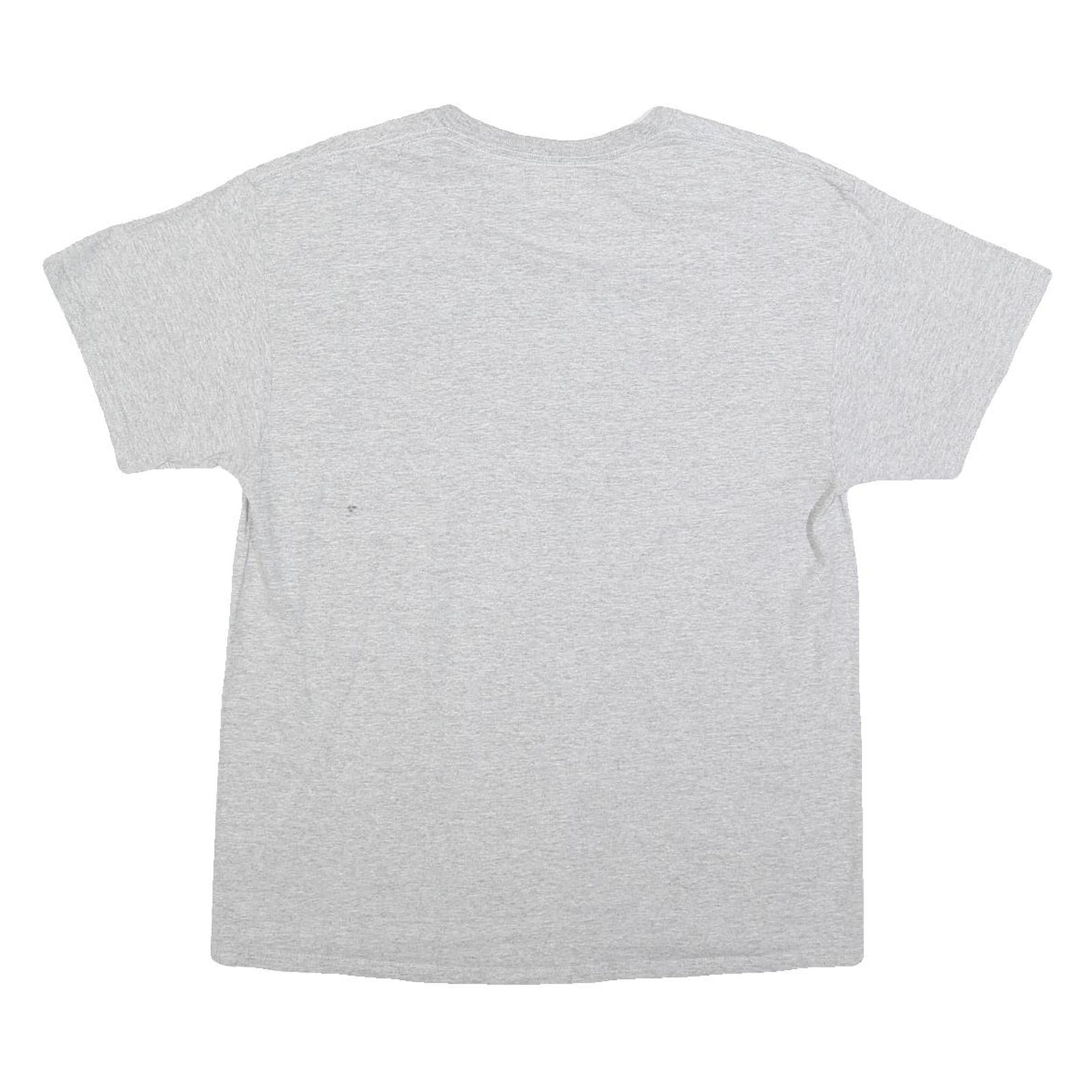 MAJESTIC Mens Grey San Francisco Giants Graphic T-Shirt L Short Sleeve Crew Neck