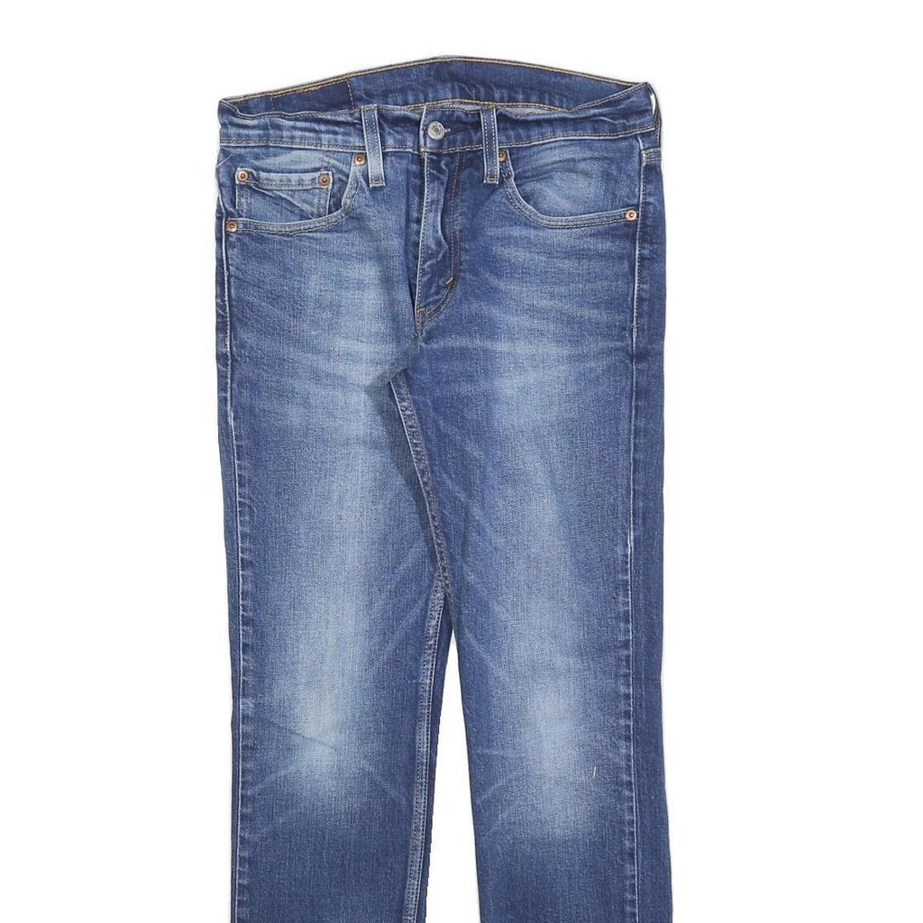 LEVI'S 511 Slim Mens Jeans Blue Slim Skinny Denim Medium W31 L32 Stylish Zip