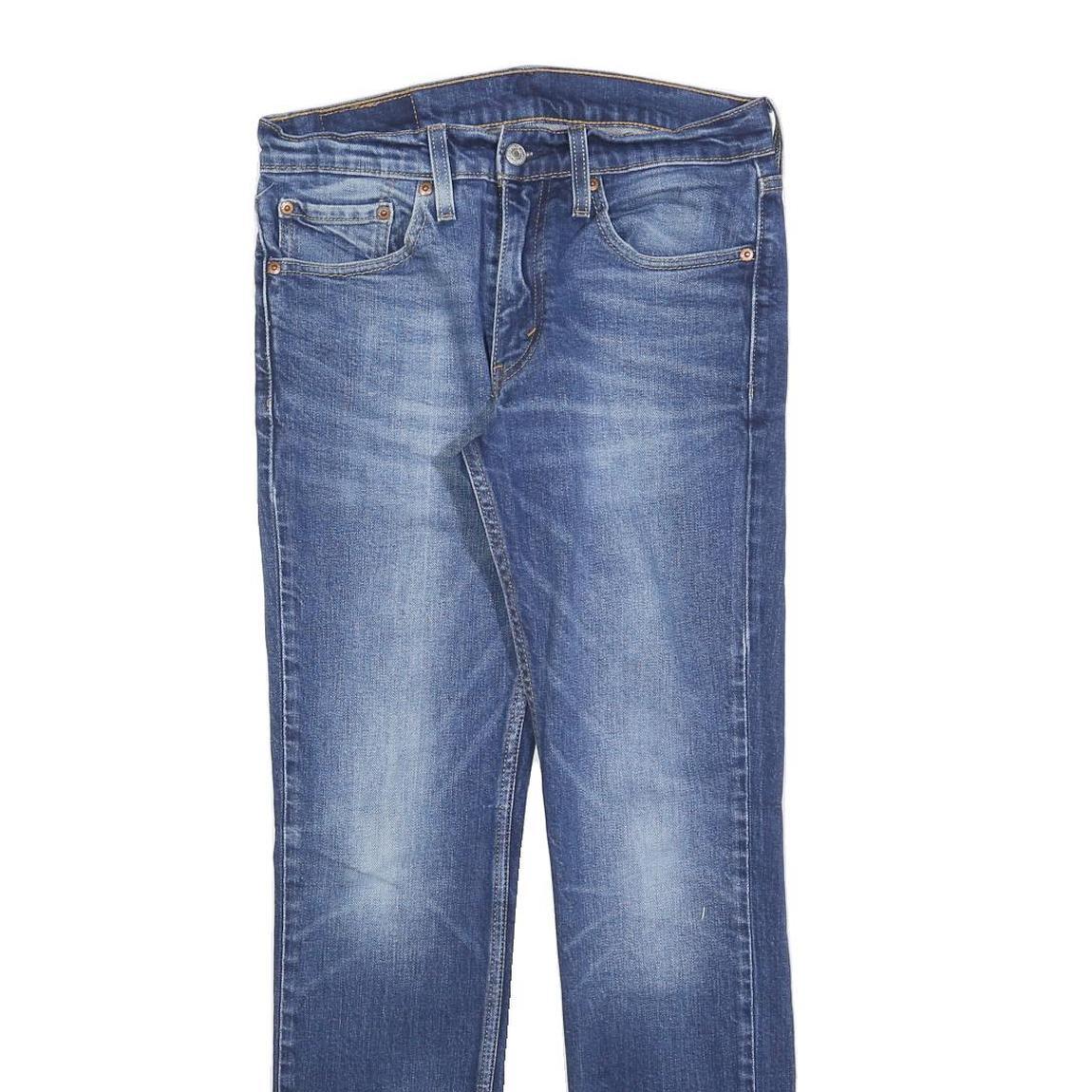 LEVI'S 511 Slim Mens Jeans Blue Slim Skinny Denim Medium W31 L32 Stylish Zip