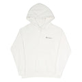 CHAMPION Womens White Pullover Hoodie S Cotton Blend Casual Premium Comfort