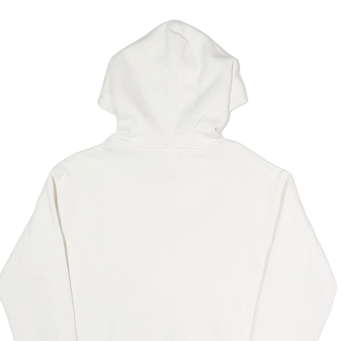 CHAMPION Womens White Pullover Hoodie S Cotton Blend Casual Premium Comfort