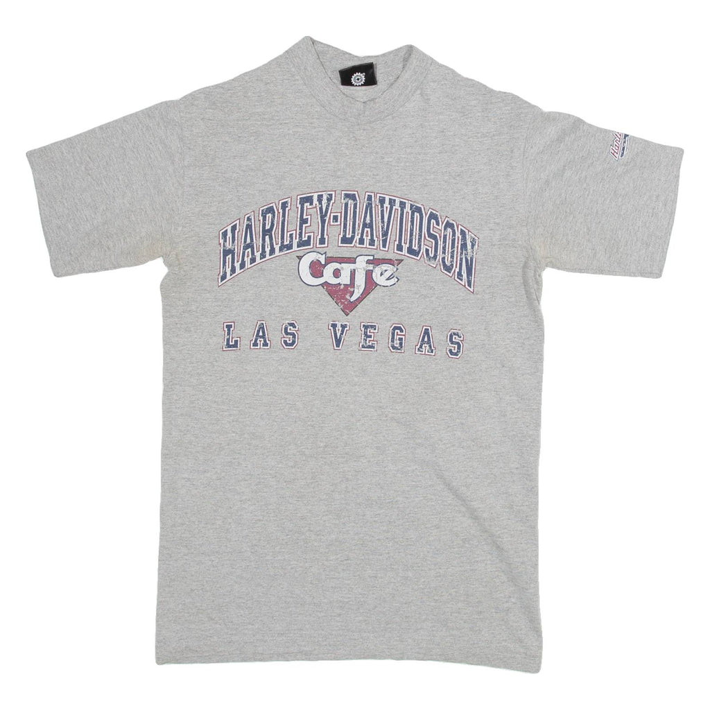 HARLEY DAVIDSON Womens T-Shirt Grey USA XXS