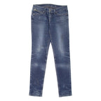 LEVI'S Low Rise Womens Jeans Blue Slim Skinny Stone Wash W29 L31