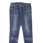 LEVI'S Low Rise Womens Jeans Blue Slim Skinny Stone Wash W29 L31