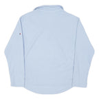 BERGHAUS Womens Blue Plain Pullover Jumper Crew Neck Knit UK 10 Polyester Blend