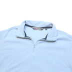 BERGHAUS Womens Blue Plain Pullover Jumper Crew Neck Knit UK 10 Polyester Blend