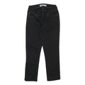 LEVI'S Womens Jeans Black Slim Skinny Denim W24 L24 Zip Cotton Blend