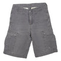 CARHARTT Mens Grey Cargo Shorts S W28 Cotton Blend Workwear Durable