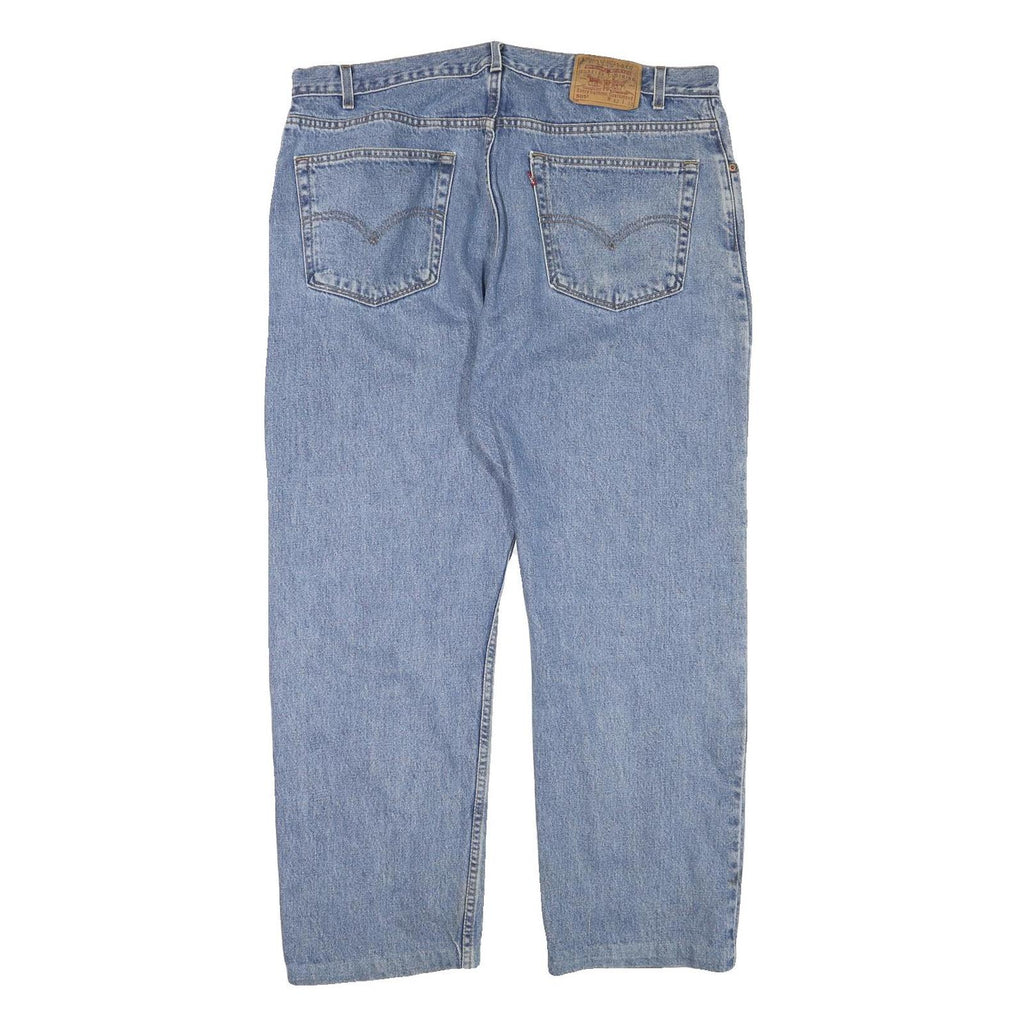 LEVI'S Mens Jeans Blue Relaxed Straight Denim Medium W38 L28 Classic Fit Zip