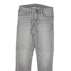 LEVI'S Mens Jeans Grey Slim Skinny Denim Light W31 L30 Classic Cotton Blend Zip