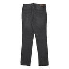 LEE Womens Slim Fit Black Denim Cotton Blend Jeans W30 L30 Zip Pocket