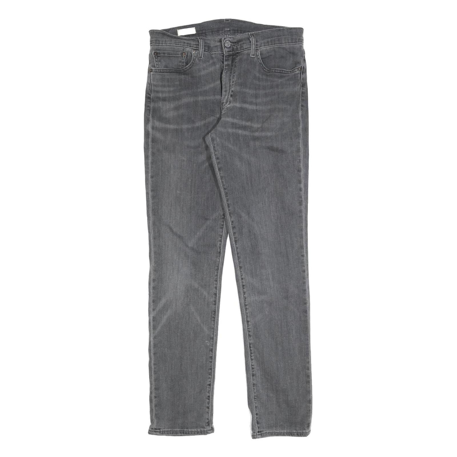 LEVI'S 511 BIG E Mens Slim Grey Denim Medium W32 L32 Classic Slim Fit Jeans