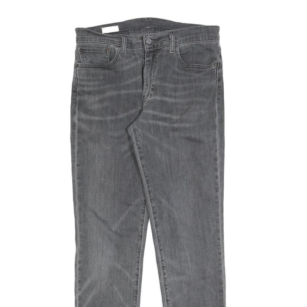 LEVI'S 511 BIG E Mens Slim Grey Denim Medium W32 L32 Classic Slim Fit Jeans