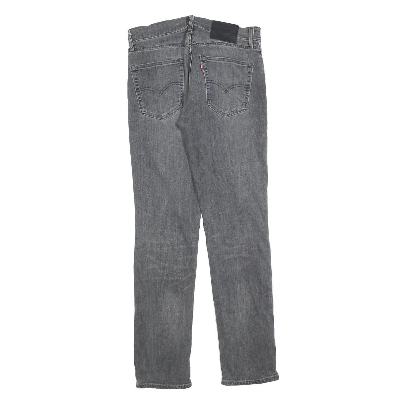 LEVI'S 511 BIG E Mens Slim Grey Denim Medium W32 L32 Classic Slim Fit Jeans