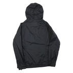 THE NORTH FACE Womens Black Outdoor Jacket L Polyester Blend Zip Hooded Plain