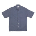 LEVI'S Mens Blue Pattern Shirt S Cotton Short Sleeve Casual Button Shirt
