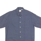 LEVI'S Mens Blue Pattern Shirt S Cotton Short Sleeve Casual Button Shirt