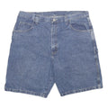 WRANGLER Mens Denim Blue Casual Shorts XL W38 Cotton Relaxed Fit
