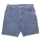 WRANGLER Mens Denim Blue Casual Shorts XL W38 Cotton Relaxed Fit