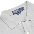 POLO RALPH LAUREN Mens Grey S Cotton Polo Shirt Short Sleeve Classic Fit