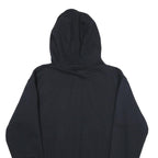 HA Mens Black Hoodie XL Cotton Blend Pullover Sweatshirt with Print