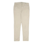 LEVI'S Mens Cotton Beige Slim Slim Tapered Trousers W30 L32 Casual Wear
