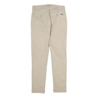 LEVI'S Mens Cotton Beige Slim Slim Tapered Trousers W30 L32 Casual Wear