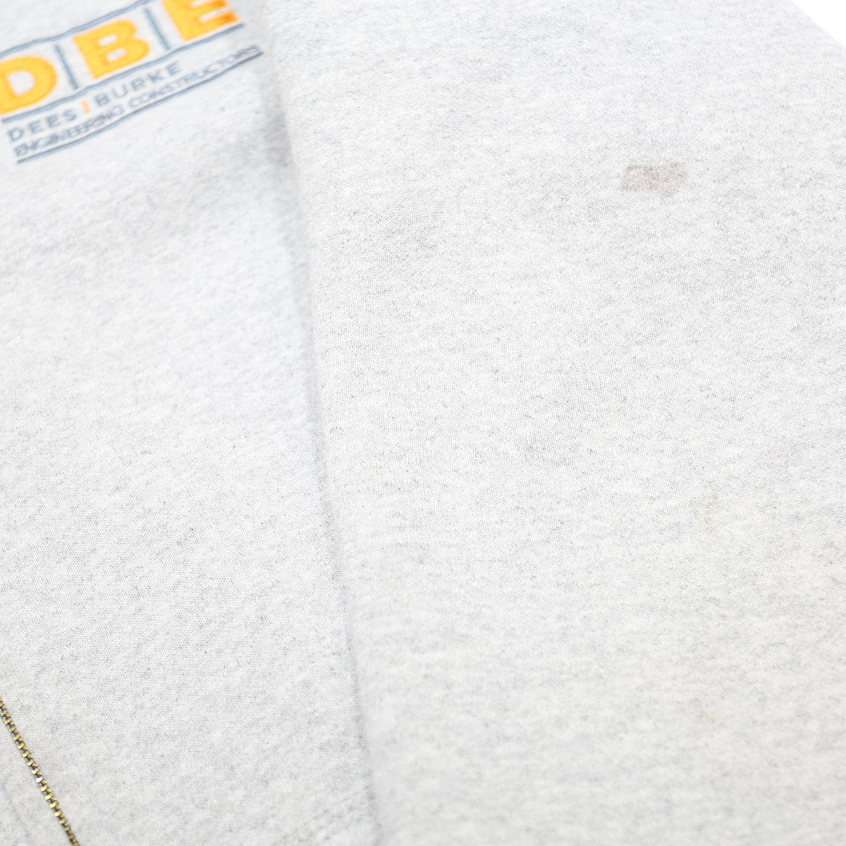 CARHARTT Mens Grey DBE Zip Up Hoodie M Workwear Sweatshirt Cotton Blend