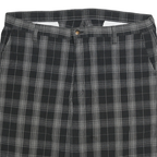 DICKIES Mens Shorts Black & Grey Check 2XL W38 Cotton Blend Casual Workwear