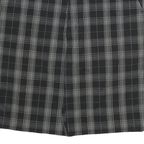 DICKIES Mens Shorts Black & Grey Check 2XL W38 Cotton Blend Casual Workwear