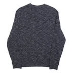 C&A Mens Black Marle Cotton Blend Crew Neck Sweatshirt S Casual Pullover