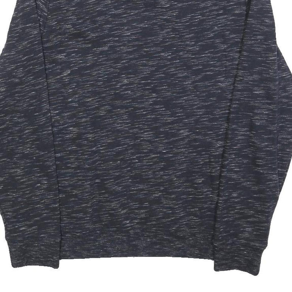 C&A Mens Black Marle Cotton Blend Crew Neck Sweatshirt S Casual Pullover