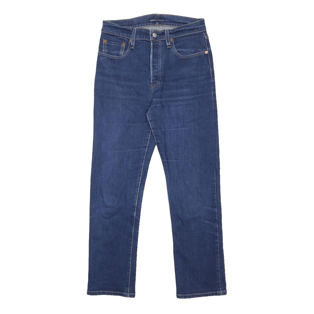 LEVI'S 501C MADE & CRAFTED Womens Jeans Blue Regular Straight Denim Medium W28