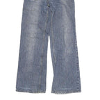 CZG Womens Regular Fit Wide-Leg Denim Jeans Cotton Blend W22 L27 Patchwork