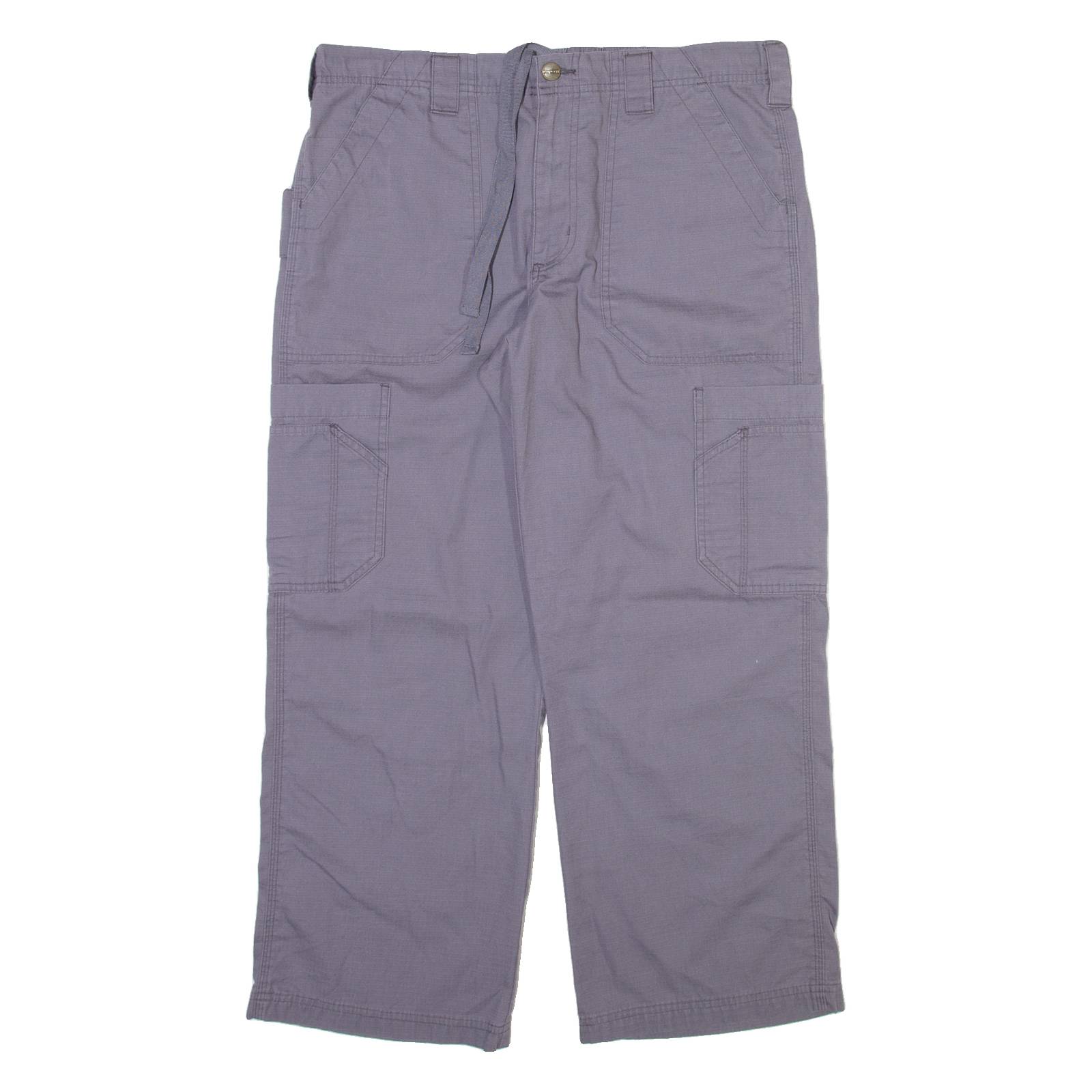 CARHARTT Carpenter Womens Trousers Grey Regular Straight W34 L27