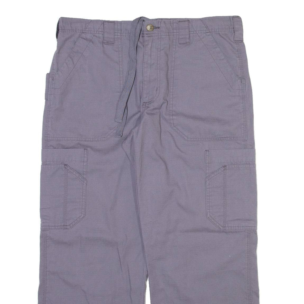 CARHARTT Carpenter Womens Trousers Grey Regular Straight W34 L27