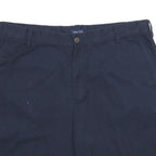 NAUTICA Mens Shorts Blue Casual L W36 Cotton Blend Summer Relaxed Fit