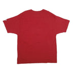 CHAMPION Mens Red Bridgewater College Lacrosse Graphic T-Shirt 2XL Short Sleeve