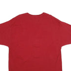 CHAMPION Mens Red Bridgewater College Lacrosse Graphic T-Shirt 2XL Short Sleeve