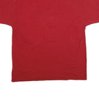 CHAMPION Mens Red Bridgewater College Lacrosse Graphic T-Shirt 2XL Short Sleeve
