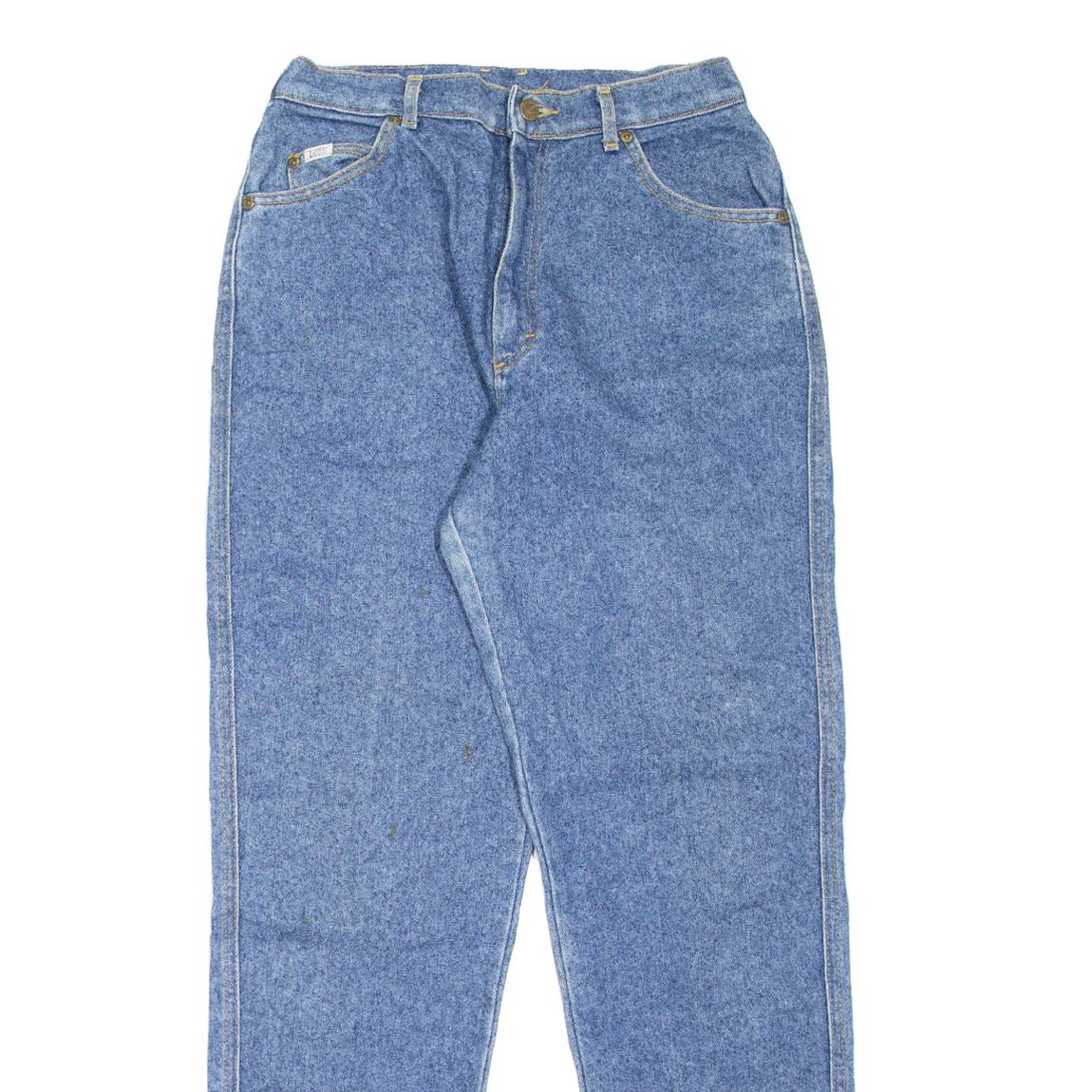 LEE Womens Jeans Blue Regular Mom 90s W28 L30