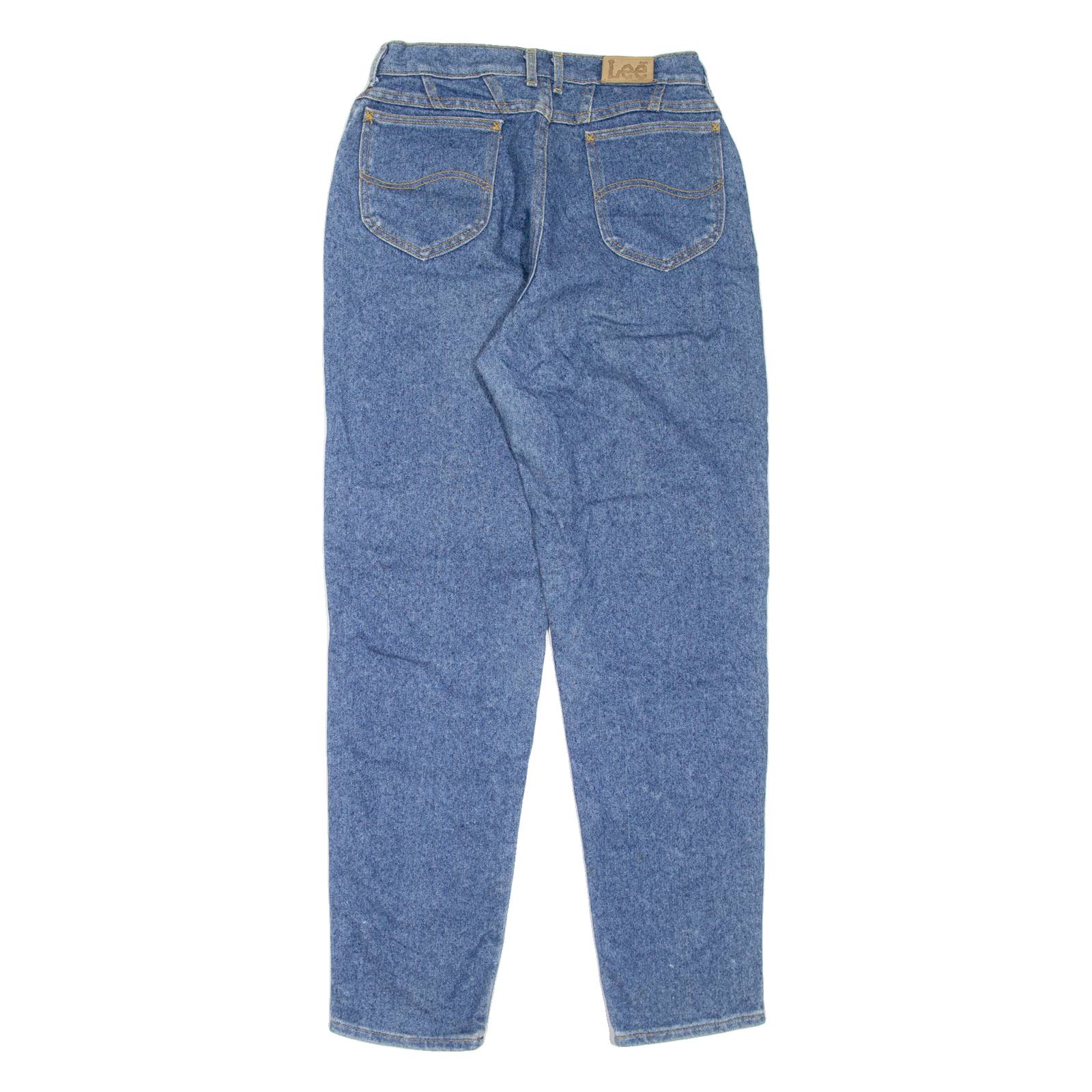 LEE Womens Jeans Blue Regular Mom 90s W28 L30