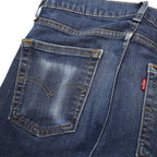 LEVI'S 510 Mens Jeans Blue Slim Skinny Denim Medium W28 L32 Stretch Cotton Blend