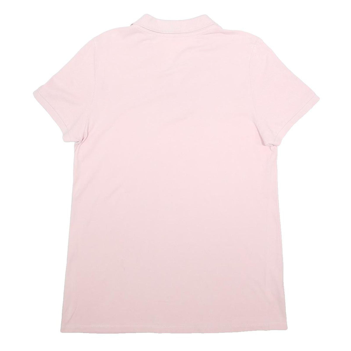 CHIEMSEE Mens Pink Short Sleeve Plain Polo Shirt XL Casual Cotton Top