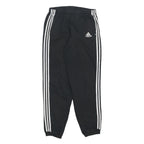 ADIDAS Mens Joggers Black & White Classic Slim M W28 L30 Sportswear Track Pants